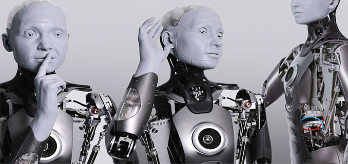 AI Alfabeta Hidupkan Robot Humanoid Airy di Kuningan City