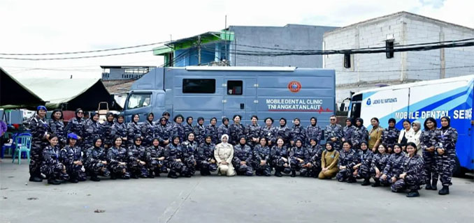 Jelang HUT ke-63, Kowal TNI AL Gelar Layanan Kesehatan Gratis