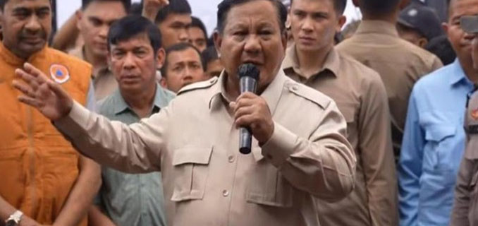 Prabowo Tegur Menteri Larangan “Wisata Bencana” Demi Respons Nyata