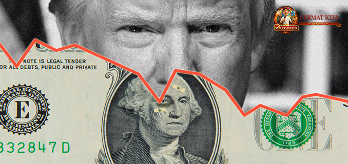 Dunia Mulai Menghukum Trump, Dolar AS Ambruk ke Level Terendah 4 Tahun