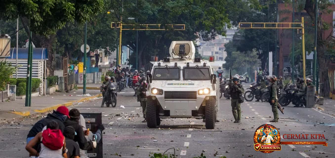 Krisis Venezuela DPR Desak Kemenlu Matangkan Opsi Evakuasi WNI