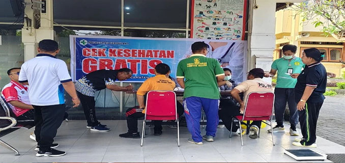 Dinkes Buleleng Jemput Bola Cek Kesehatan Gratis