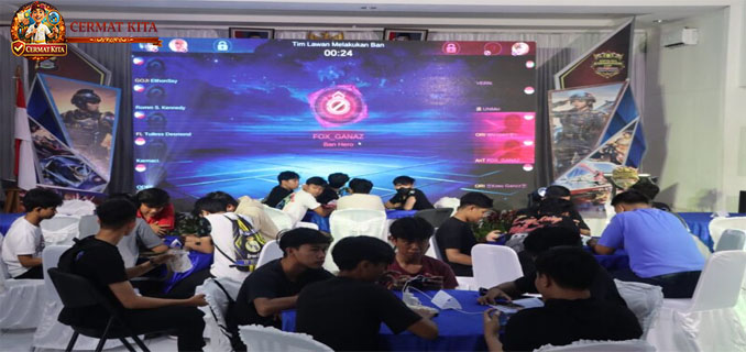 Gelar Kejuaraan Game Online Polres Karangasem Edukasi Gen X
